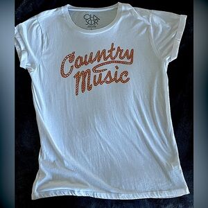 Country Music tee.  NWOT Sz  L